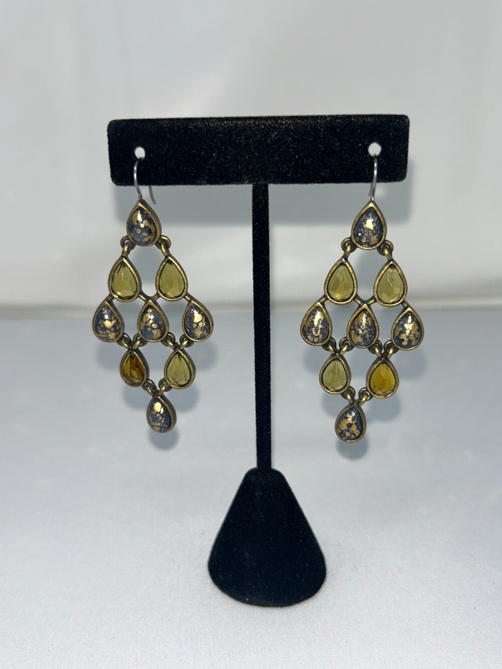 Vintage-styled Chandelier dangle earrings